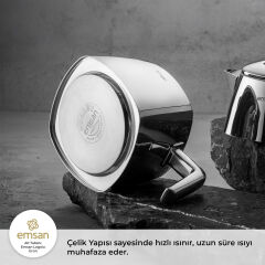 Emsan Tea Time Çaydanlık Takımı Small 0,7 Lt - 1,5 Lt