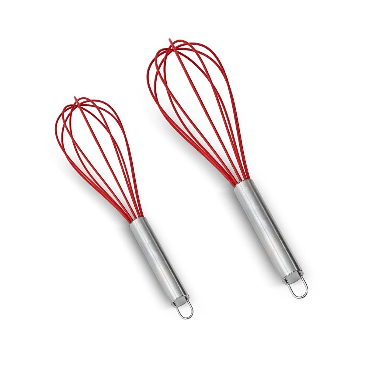 Aryıldız Dailytools Silikon Çırpıcı Set Kırmızı 2 Parça