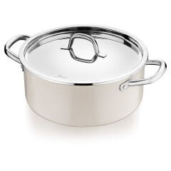 Jumbo Swiss Crystal Cream Tencere Seti 7 Parça