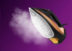 Philips DST7040/80 7000 Serisi HV Buharlı Ütü Siyah/Altın