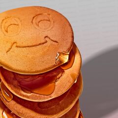 Nehir Rose Gold Alüminyum Döküm Krep Tavası - 27 Cm