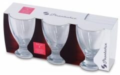 Paşabahçe 41012 3lü Çın Çın Kırmızı Şarap Bardağı 195 cc