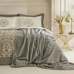 Karaca Home Grace 8 Parça Çift Kişilik Çeyiz Seti Antrasit