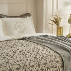 Karaca Home Grace 8 Parça Çift Kişilik Çeyiz Seti Antrasit