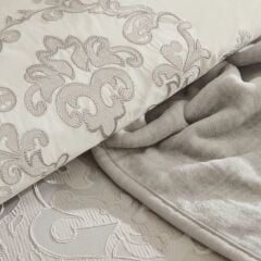 Karaca Home Grace 8 Parça Çift Kişilik Çeyiz Seti Gri