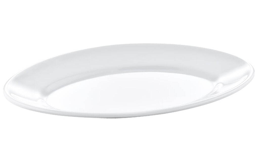 Albayrak Melamin L700 Otel Serisi 6'lı Oval Kayık Tabak No:1