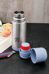 Cooker CKR2000 300 ml Çift Katlı Paslanmaz Çelik Termos 300 ML - Mavi