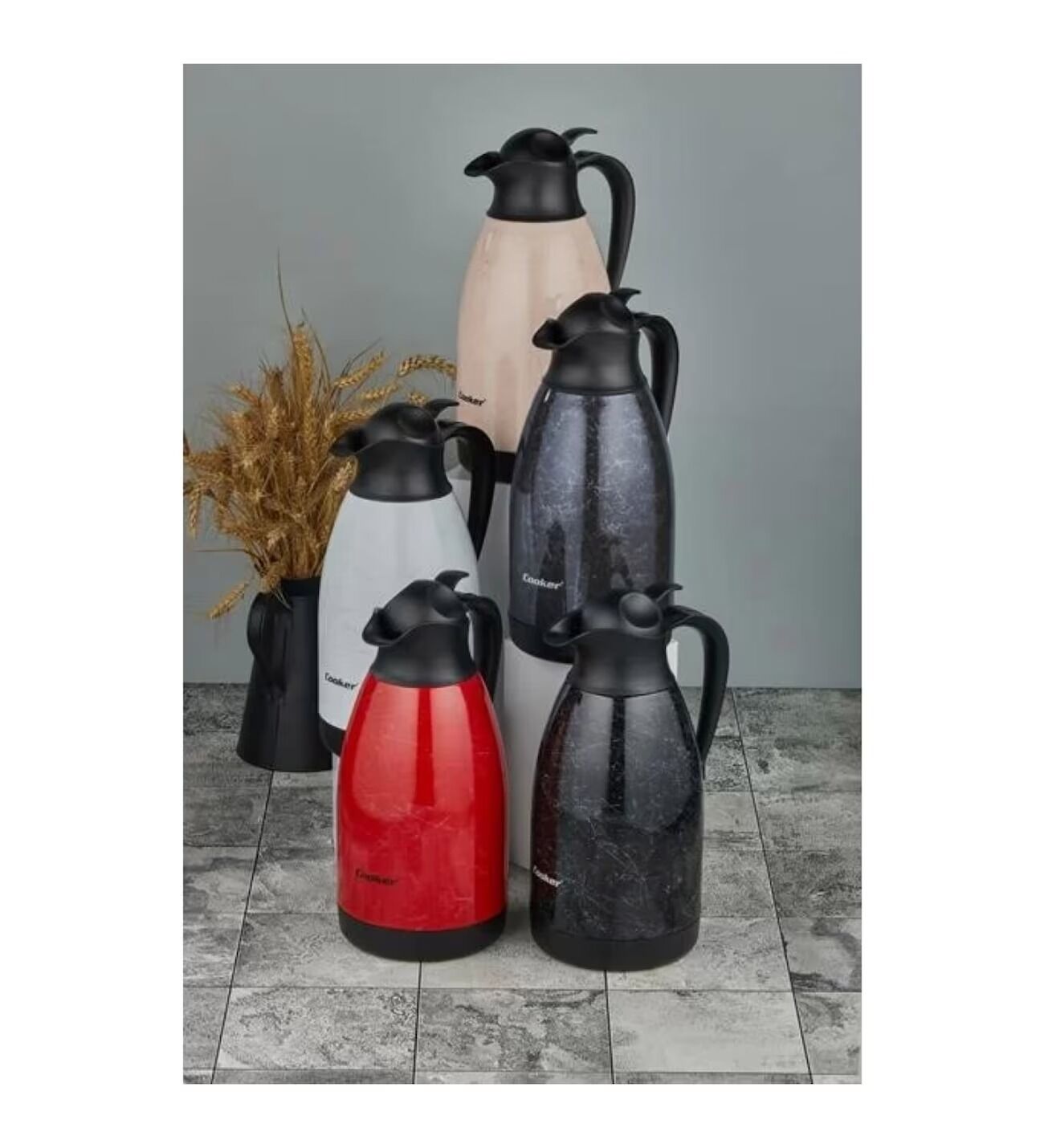 Cooker CKR2077 Mermer Serisi 2 Litre Termos