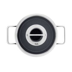 Fissler Adamant® Cam Kapaklı Derin Tencere - 20 cm