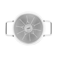 Fissler Adamant® Cam Kapaklı Derin Tencere - 24 cm