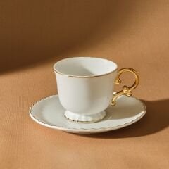 Karaca Elegant 6 Kişilik Kahve Fincan Takımı 80 ml