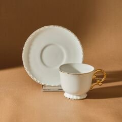 Karaca Elegant 6 Kişilik Kahve Fincan Takımı 80 ml