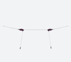 Gazzella SM HND 253 Hang’N Dry Maxi Kanatlı Katlanabilir Alüminyum Çamaşır Kurutmalık