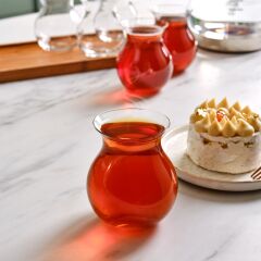 Karaca x Refika'dan Gönlübol 6'lı Çay Bardağı Seti