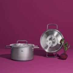 Fissler Pure Collection Çelik Kapak 9 Parça Tencere Seti