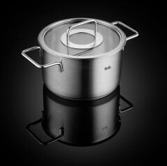 Fissler Pure Collection Cam Kapak 9 Parça Tencere Seti