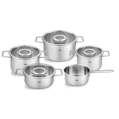 Fissler Pure Collection Cam Kapak 9 Parça Tencere Seti