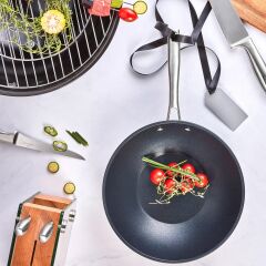 Karaca BioDiamond Pro İndüksiyon Tabanlı Wok Tava 28 cm 2,8 Lt