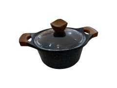 Aryıldız Lincoln 7 Parça Tencere Seti - Mat Siyah