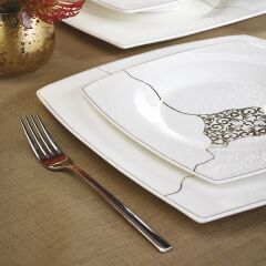 Karaca Fine Pearl Era 62 Parça 12 Kişilik Yemek Takımı