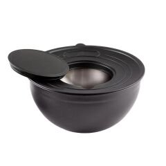 Jumbo Globe 9 Parça Rendeli Saklama Kabı Seti Mat Siyah