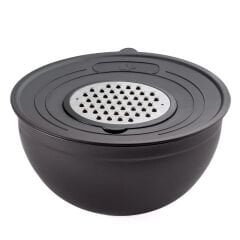 Jumbo Globe 9 Parça Rendeli Saklama Kabı Seti Mat Siyah