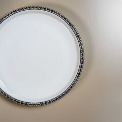 Evaliza Alaia Zeytin Yaprağı 60 Parça 12 Kişilik Yemek Takımı - Black Gold