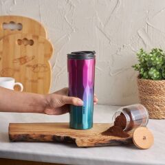 Karaca Joyful Sızdırmaz Çelik Termos Pembe 500 ml