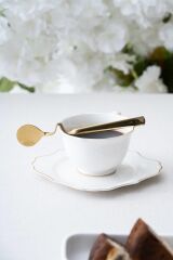 Acar YT-07694/150 Karat Moon 2 Adet Kavisli Çelik Kaşık - 16 cm