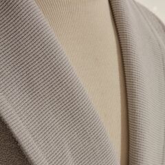 Karaca Home Foster %100 Pamuk 9 Parça Aile Banyo Seti Dantelli Pudra-Gri