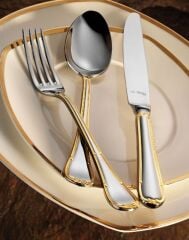 Aryıldız Tulip Prestige Altın 89 Parça 12 Kişilik Çatal Kaşık Bıçak Takımı