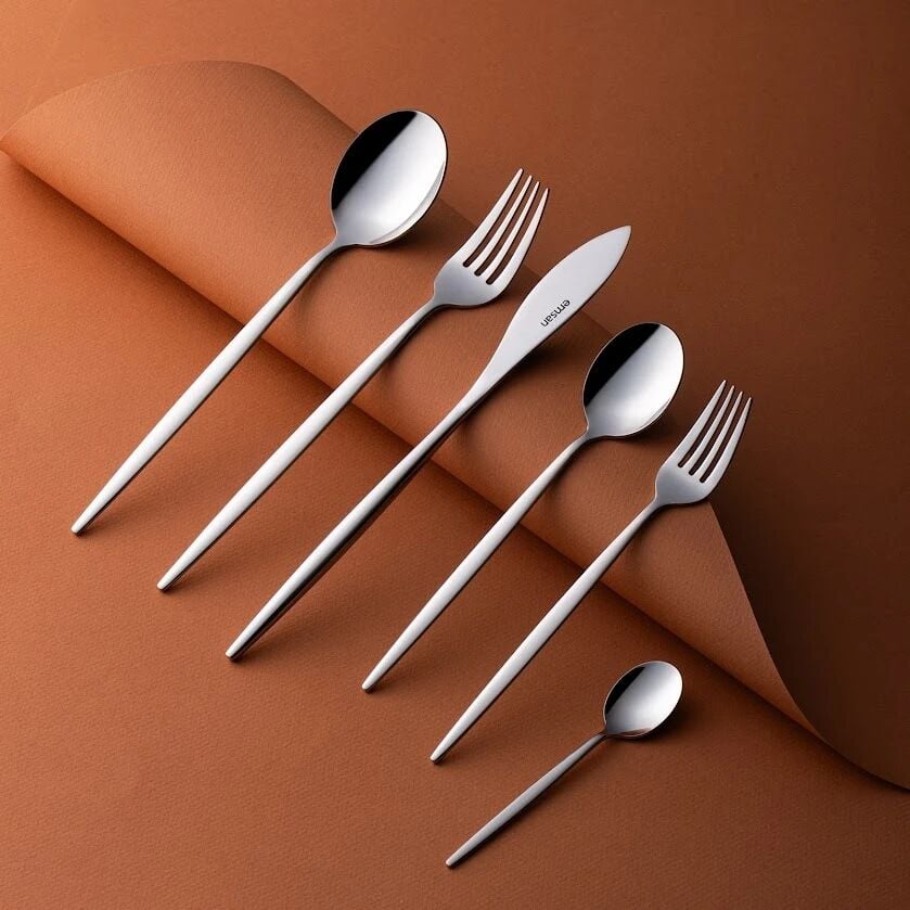 Emsan Hera 72 Parça 12 Kişilik Çatal Kaşık Bıçak Takımı Lüks Kutulu