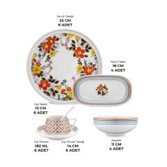 Emsan Teraryum 32 Parça 6 Kişilik Kahvaltı Takımı