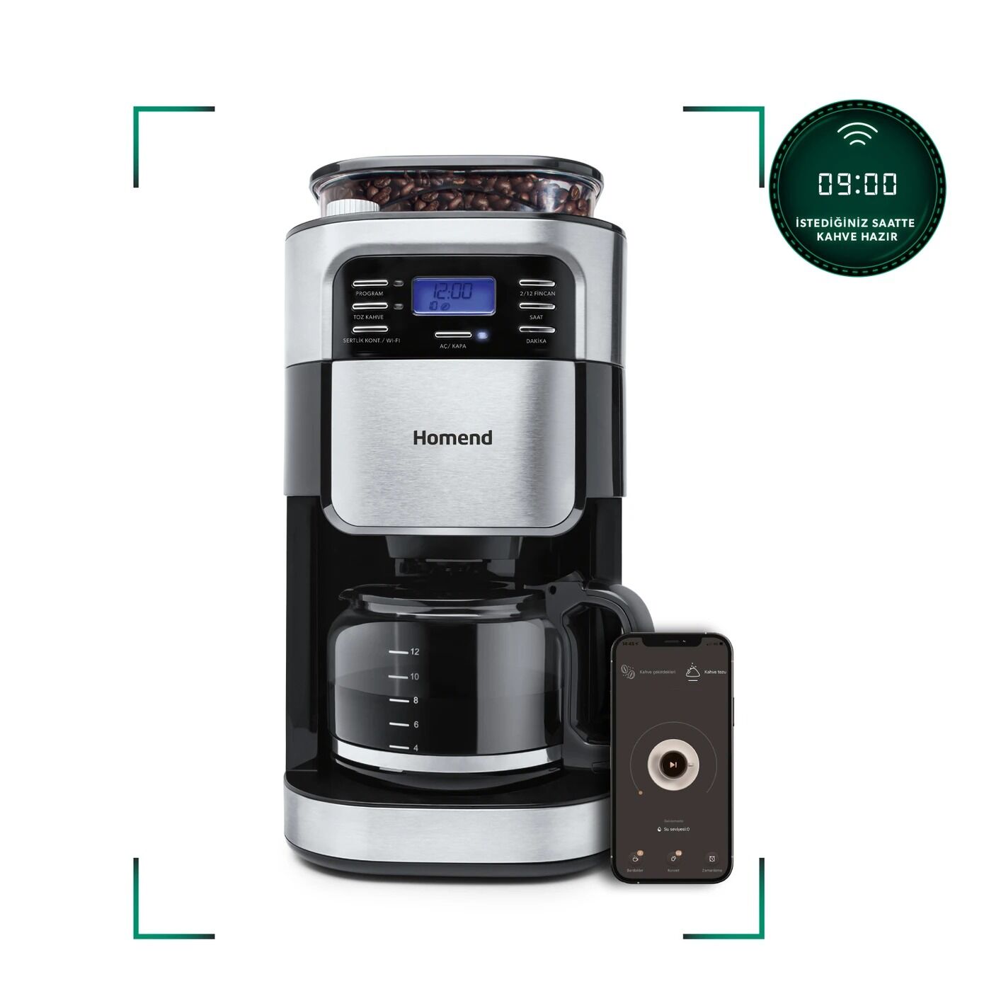Homend Smart Coffeebreak 5007H Filtre Kahve Makinesi