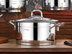 Kahramanlar Sırma 18x10 Cm Çelik Derin Tencere