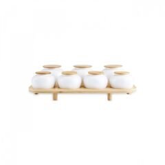 Karaca Rony Stream Tepsili 7 Parça Baharat Takımı