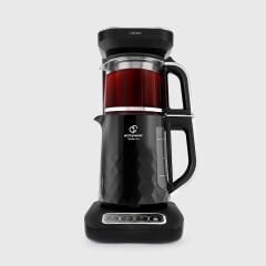 Karaca Çaysever Robotea Pro Quartz 4 in 1 Konuşan Çay Makinesi Black Chrome