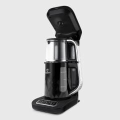 Karaca Çaysever Robotea Pro Quartz 4 in 1 Konuşan Çay Makinesi Black Chrome