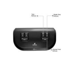 Karaca Hatır Hüp Düet Aroma İkili Türk Kahve Makinesi Space Gray