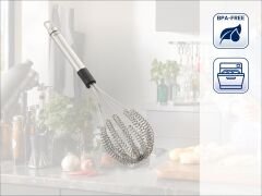 Leifheit Speed Quirl Paslanmaz Çelik Medium Çırpma Teli - 31 cm