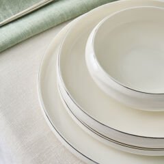 Karaca Stream Bone Sunset 53 Parça 12 Kişilik Yemek Takımı Platin