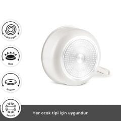 Karaca x Refika Swiss Crystal Almond Cream Easy Clip 9 Parça Tencere Seti