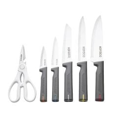 Karaca Yame 12 Parça Servis Setli Bıçak Seti Gri