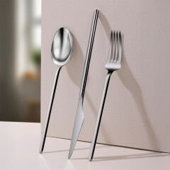 Aryıldız Volga 84 Parça 12 Kişilik Çatal Kaşık Bıçak Takımı