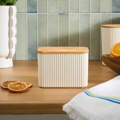 Karaca Massimo Saklama Kabı 1 Lt Krem