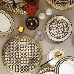 Kütahya Porselen İnci Bone Kalipso 12 Kişilik 53 Parça Yemek Takımı 11774