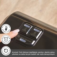 Karaca Hatır Hüp Düet Aroma İkili Türk Kahve Makinesi Rosegold