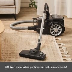 Karaca Vantuz Mpro Elektrikli Süpürge Black
