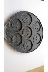 Taşhan İST-580 Alüminyum Döküm Granit Pankek Tavası-28 cm