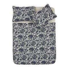 Karaca Home Selene Çift Kişilik Yatak Örtüsü Mavi